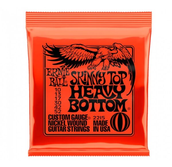 Cuerdas guitarra electrica Ernie Ball 2215 Slinky Top Heavy Bottom envío gratis