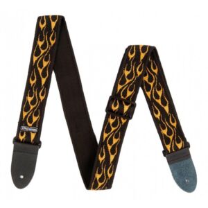 Dunlop D3811 Antorcha amarilla  Correa guitarra y bajo envio gratis