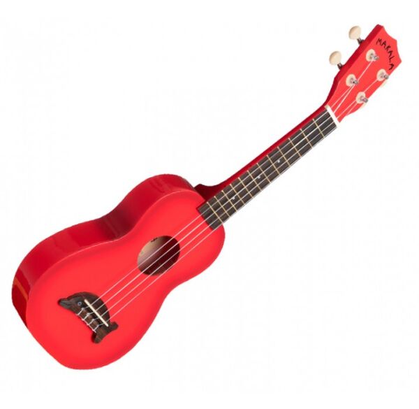 Ukelele Soprano Makala sombreado delfín rojo envío gratis