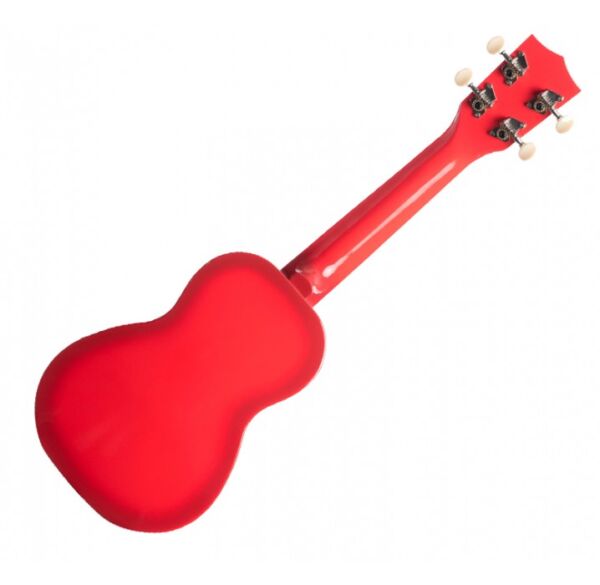 Ukelele Soprano Makala sombreado delfín rojo envío gratis