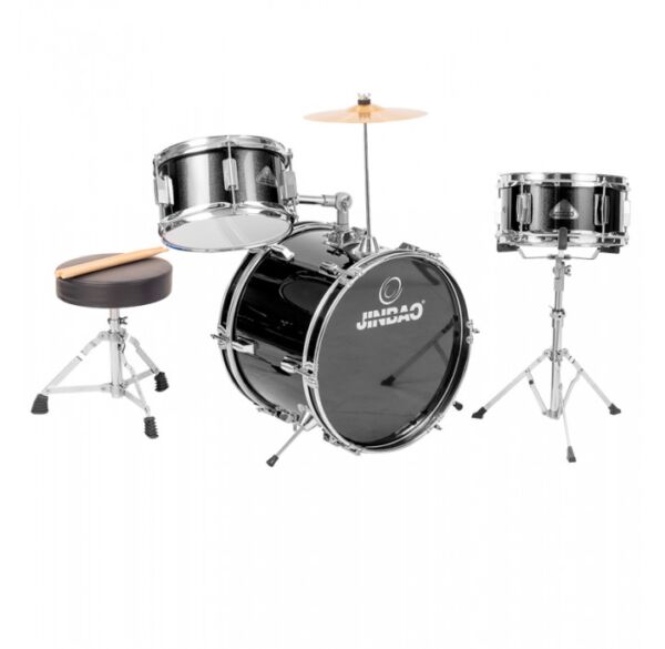 Jinbao 1042 bateria infantil negra envio gratis