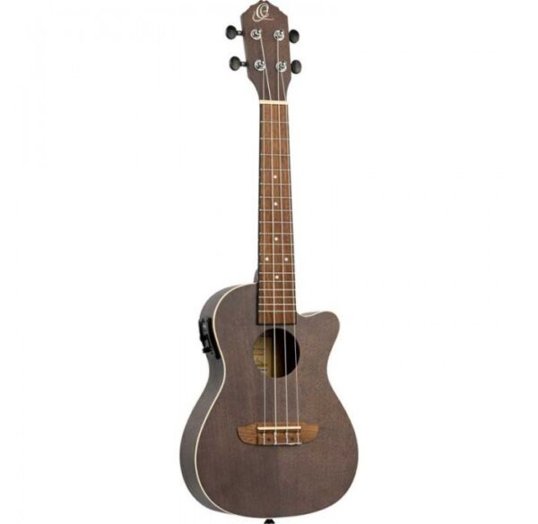 Ortega RUCOAL-CE Ukelele concierto electrificado color ceniza envío gratis