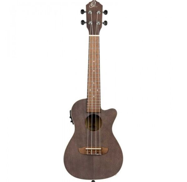 Ortega RUCOAL-CE Ukelele concierto electrificado color ceniza envío gratis