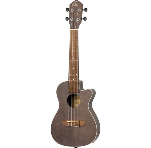 Ortega RUCOAL-CE Ukelele concierto electrificado color ceniza envío gratis