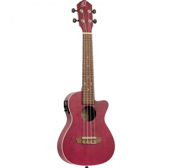 Ortega RURUBY-CE Ukelele electrificado color rubí envío gratis