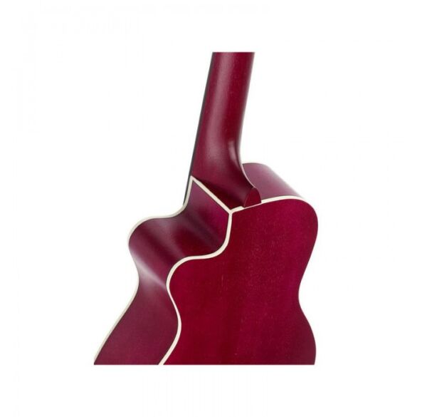 Ortega RURUBY-CE Ukelele electrificado color rubí envío gratis