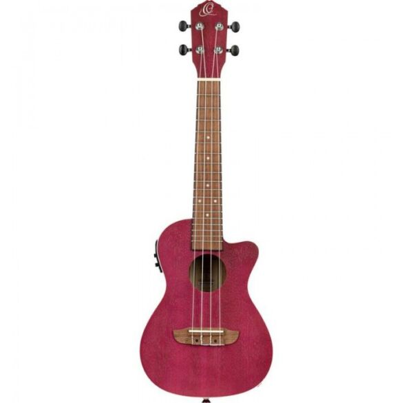 Ortega RURUBY-CE Ukelele electrificado color rubí envío gratis