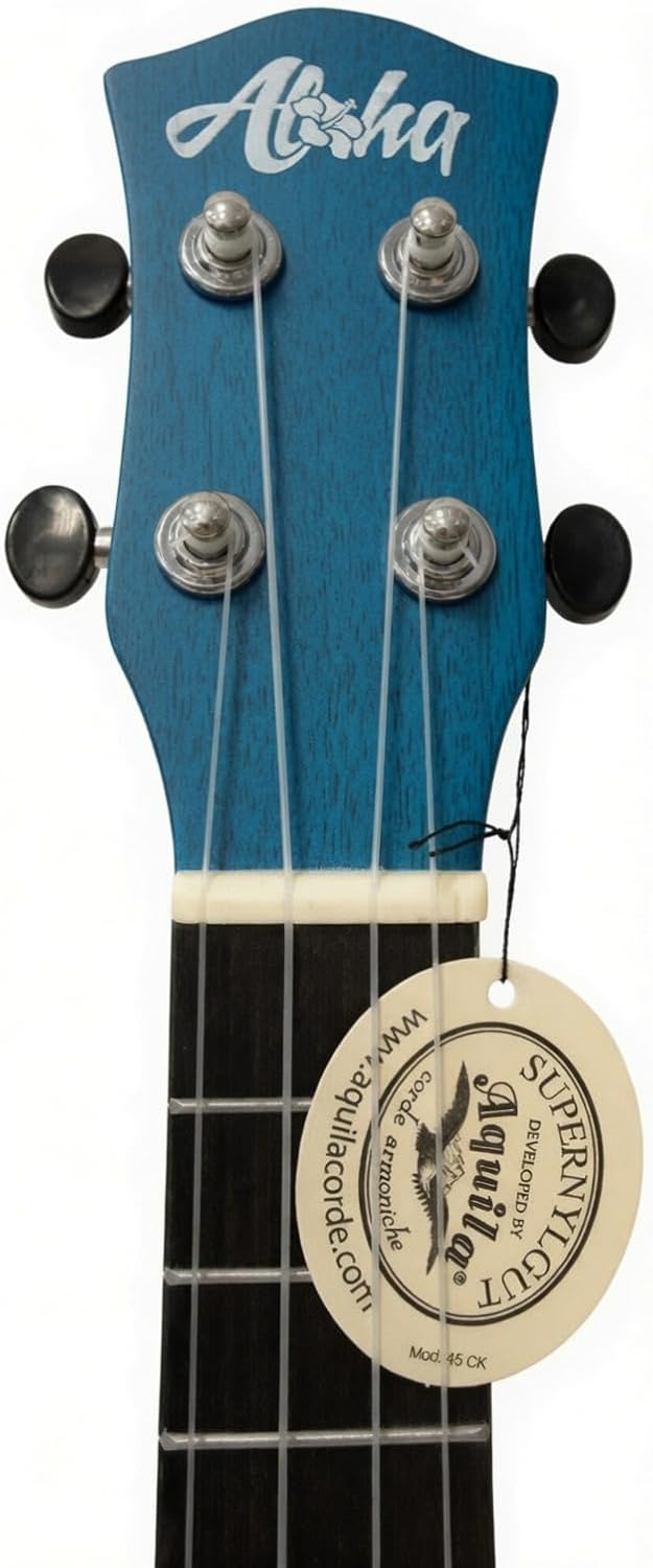 Ukelele soprano color azul Aloha UK-250 BL envío gratis 5 Ukelele soprano color azul Aloha UK-250 BL envío gratis - Imagen 3