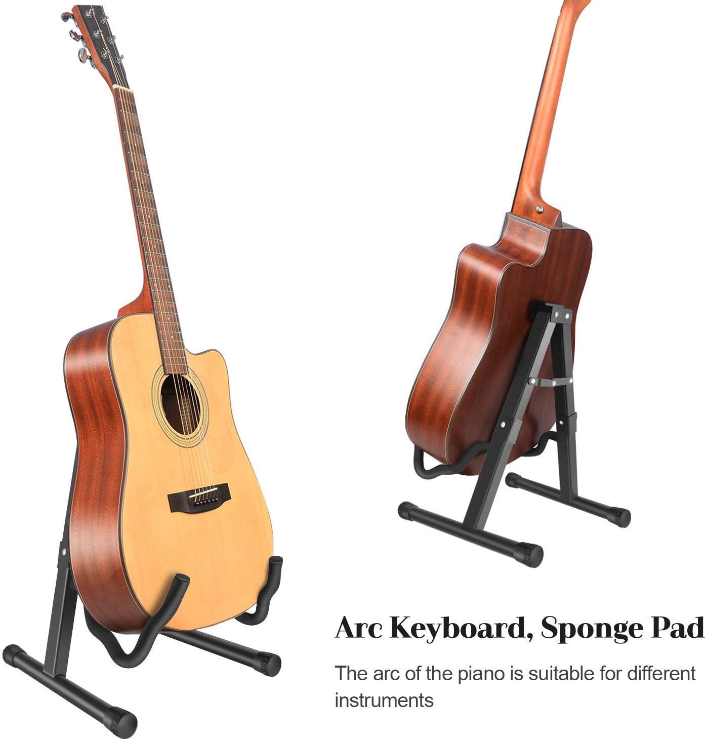 Rockstar GS026 Soporte para guitarra universal plegable forma-A envío gratis 8 Rockstar GS026 Soporte para guitarra universal plegable forma-A envío gratis - Imagen 6