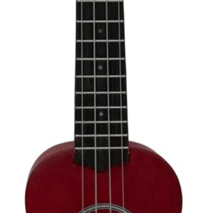 Aloha UK-250 RD Ukelele soprano color rojo envio gratis