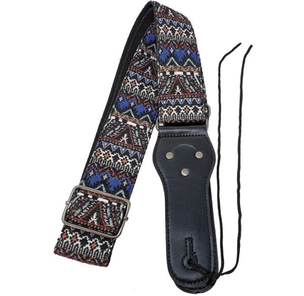 Correa guitarra y bajo Rockyou S-817 decoración azteca envio gratis