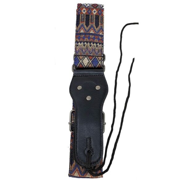 Correa guitarra y bajo Rockyou S-582 diseño azteca envio gratis