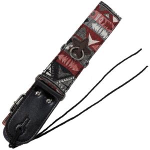 Forest S-811 Correa guitarra y bajo diseño azteca envio gratis