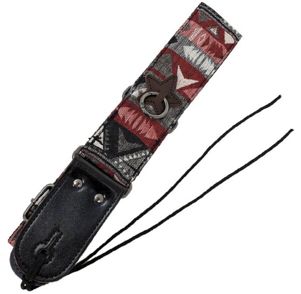 Correa guitarra y bajo Rockyou S-582 diseño azteca envio gratis