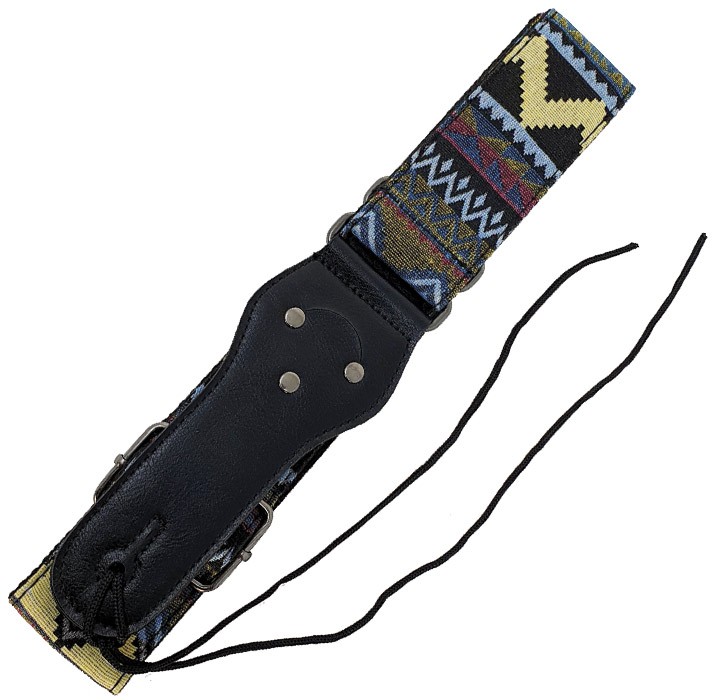 Correa guitarra y bajo Rockyou S-811 diseño azteca envio gratis