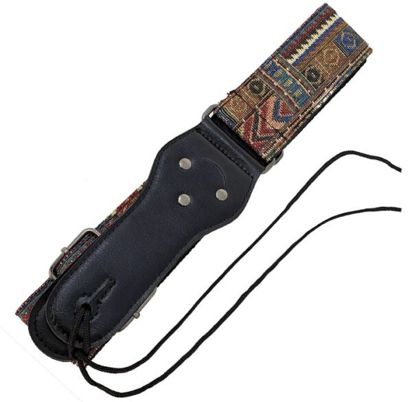 Correa guitarra y bajo Rockyou S-583 diseño azteca envio gratis