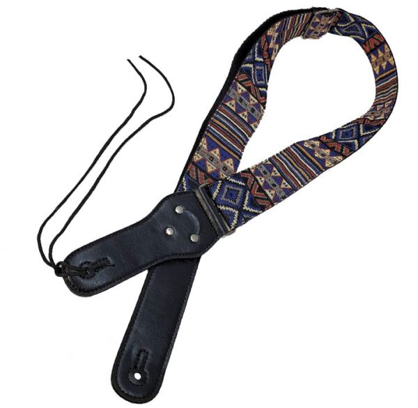 Correa guitarra y bajo Forest S-816 diseño azteca envio gratis