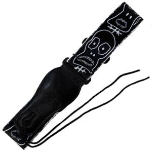 Forest S-008-4 Correa guitarra y bajo calaveras Satriani envio gratis