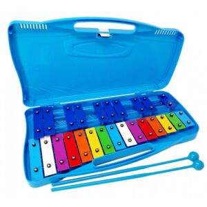 Carrillón Glockenpiel  metalófono ROCKSTAR AX25N cromático con estuche azul B-STOCK  envio gratis