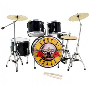 Miniatura Batería acústica MDR-0022 Guns & Roses regalo musical envio gratis