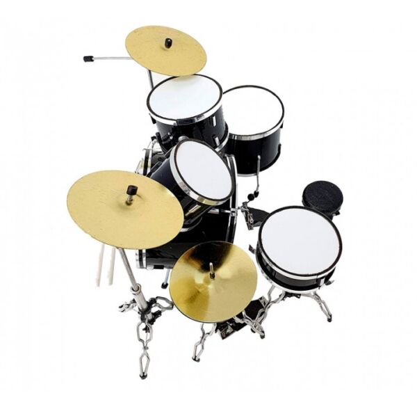 Miniatura bateria acustica MDR-0022 Rolling Stones regalo musical envio gratis