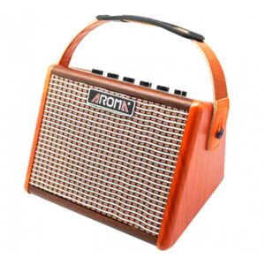 Aroma AG-15A 15 W Amplificador de guitarra acústica recargable envio gratis