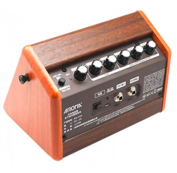 Amplificador guitarra acústica AG-15A 15 W con amplificador clase D envio gratis