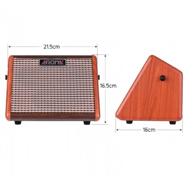 Amplificador guitarra acústica AG-15A 15 W con amplificador clase D envio gratis