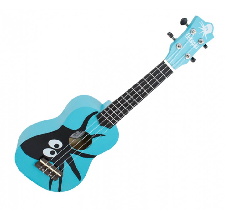 Ukelele Octopus UK-205KAB Kane azul pulpo envio gratis