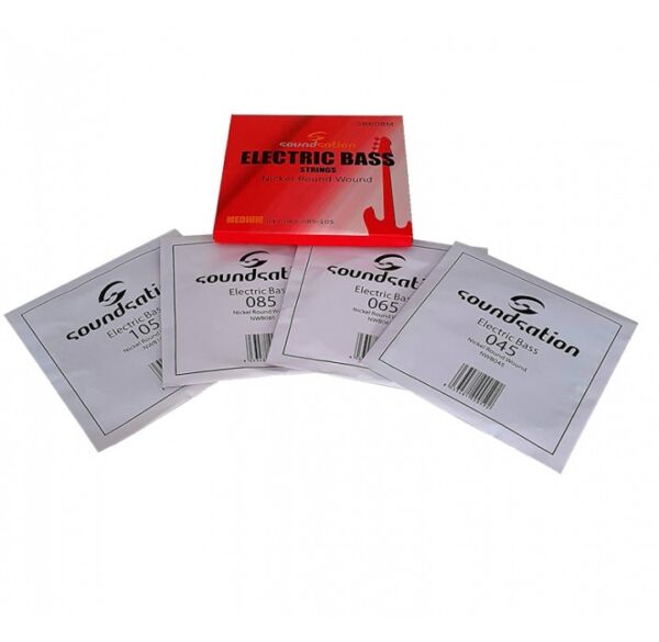 SOUNDSATION SC132 Cuerdas para bajo electrico calibre 45-105 medio, acero inoxidable