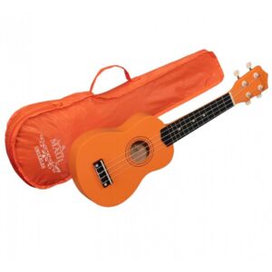 Ukelele soprano Maui Sunny 10OR color naranja con funda envio gratis