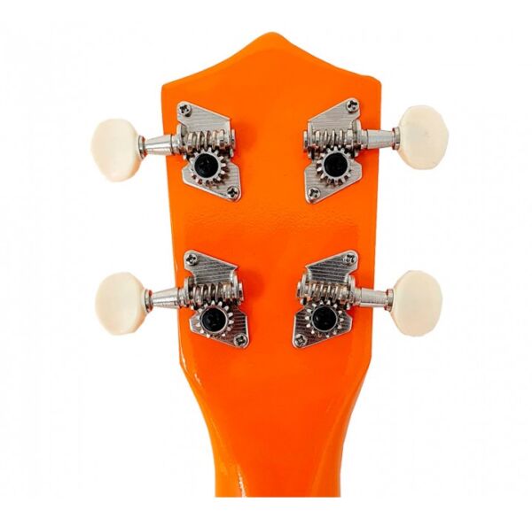 Ukelele soprano Maui Sunny 10OR color naranja con funda