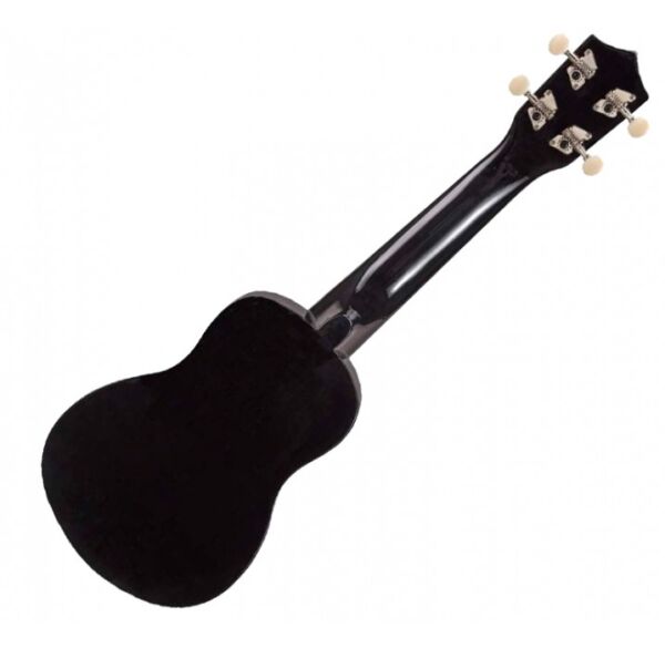 Ukelele soprano Maui Sunny 10Bk en color negro, con funda, envio gratis