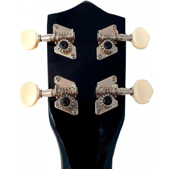 Ukelele soprano Maui Sunny 10Bk en color negro, con funda, envio gratis