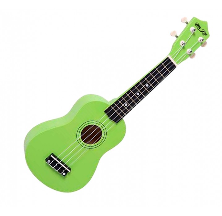 Ukelele soprano MAKAI verde con funda envio gratis