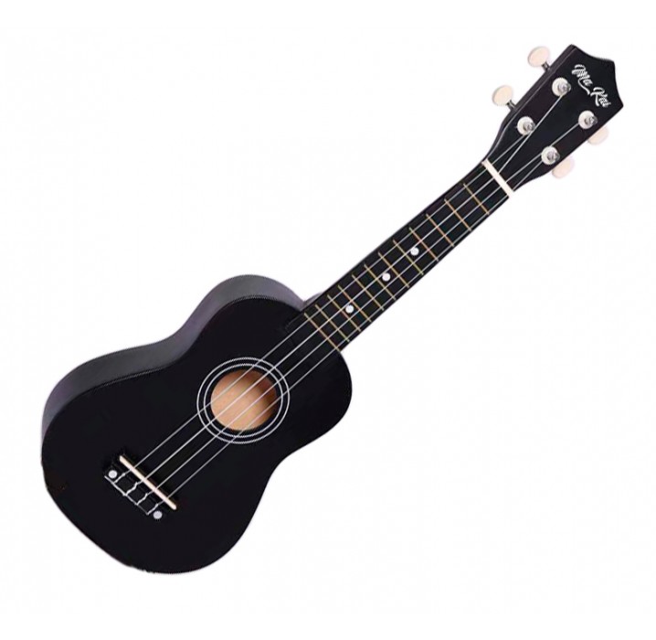 Ukelele soprano MAKAI negro con funda envio gratis