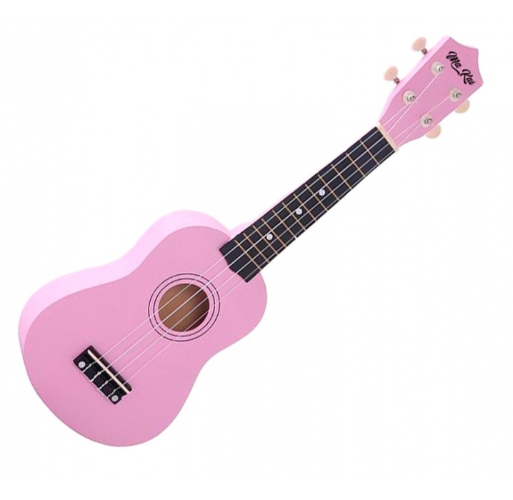 Ukelele soprano MAKAI rosa con funda envio gratis