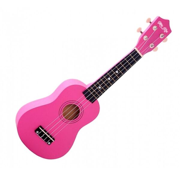 Ukelele soprano MAKAI rosa fucsia con funda envio gratis