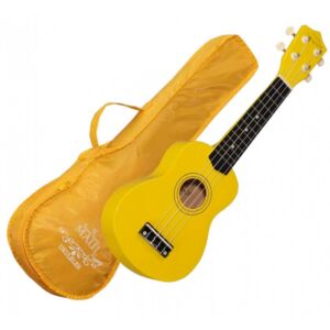Ukelele soprano Maui Sunny 10Yw color amarillo con funda envio gratis