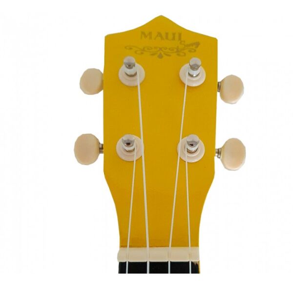 Ukelele soprano Maui Sunny 10Yw color amarillo con funda envio gratis