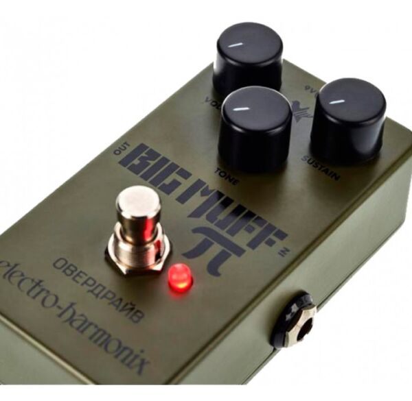 Pedal de efectos Electro Harmonix Big Muff Green Russian Fuzz