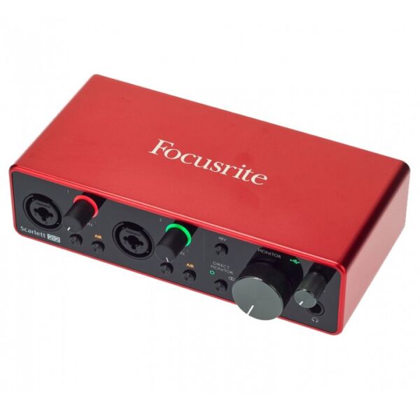 Interfaz de audio USB Focusrite Scarlett 2i2 3rd Gen envio gratis