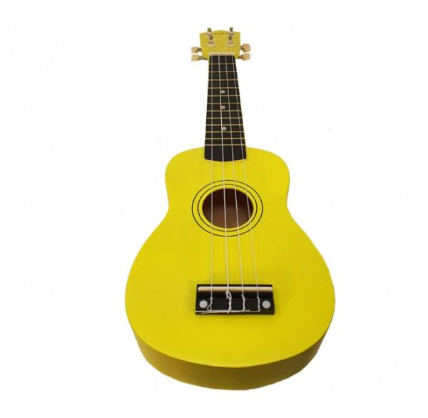 Ukelele soprano con funda Fzone UK-02SB YW amarillo envío gratis