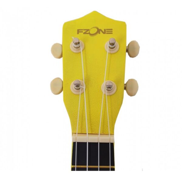 Ukelele soprano con funda Fzone UK-02SB YW amarillo envío gratis