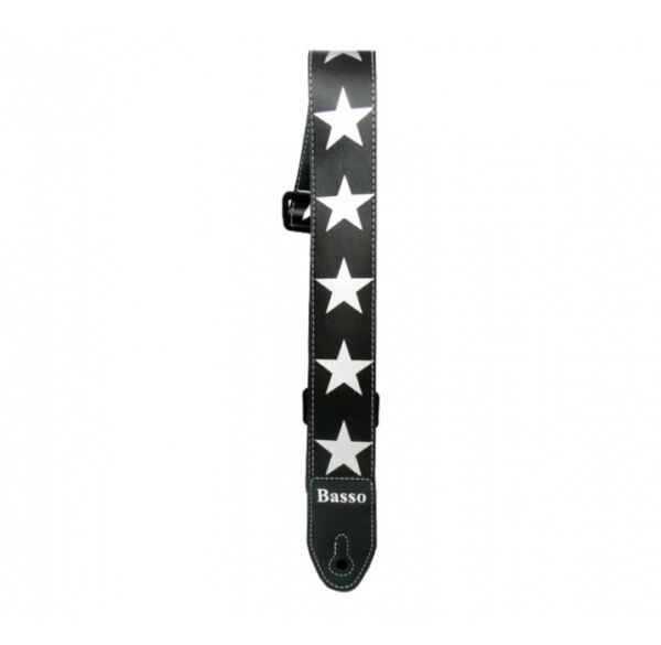 Correa para guitarra Basso serigrafiada estrella SF01 envio gratis