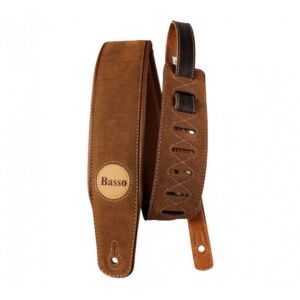 Basso ante sintético marrón acolchada CLA04 correa para guitarra envio gratis