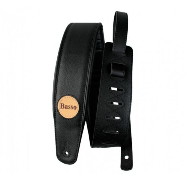 Correa para guitarra Basso serie clasica negra acolchada CLA13 envio gratis