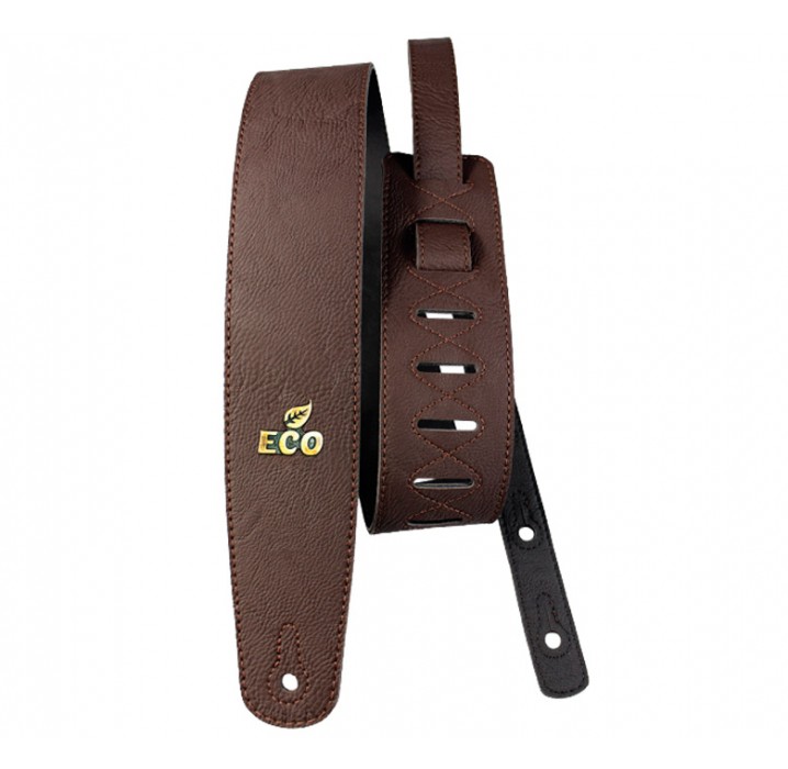 Correa para guitarra y bajo Basso Eco vegana marrón ECO02 envio gratis