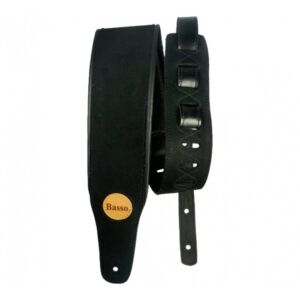 Basso ante sintético negro acolchada FB01BLK Correa para guitarra envio gratis