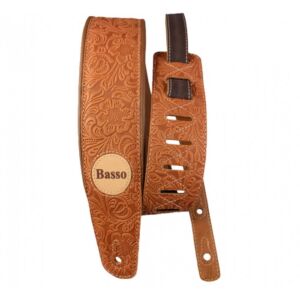 Basso Serie cuero Whiskey floreada VTSL83 Correa para guitarra envio gratis